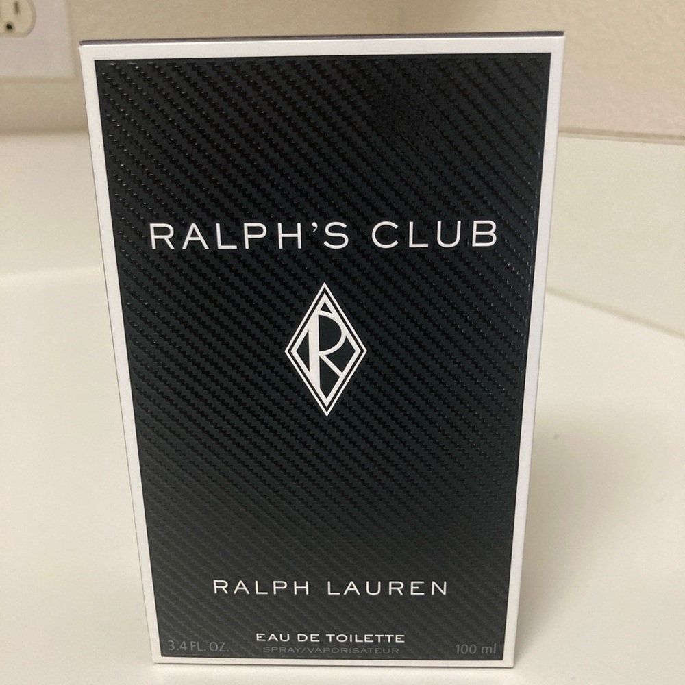 Ralph’s Club Mens Cologne EDT 3.4 oz 100 mL 98% full - Picture 3 of 4